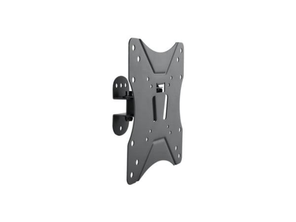 Schwaiger LWH14225 513, 75 x 75 mm, 200 x 200 mm, 7,5 - -7,5°, 25 - -25°, Aluminium, Sort