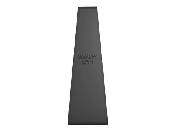 Multibrackets M Headset Holder - Monteringssett (skrivebordsstativ) - for hodetelefoner / hodesett - aluminium - svart - skrivebord