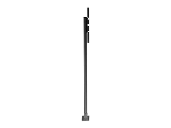 Multibrackets M Display Stand 180 Single - Jalusta - litteälle paneelille - metalli, alumiini - musta - näytön koko: 24"-63" - asennuspinta: enintä...