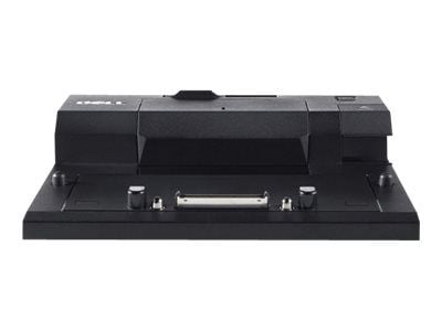 Dell E-Port II Simple - Portreplikator - 130 watt - Storbritannia, Irland - for Latitude E5270, E5440, E5450, E5550, E5570, E7240, E7250, E7270, E7...