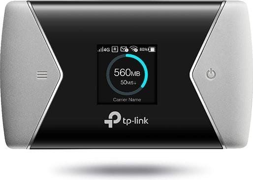 TP-Link M7650, Cellulært trådløst nettverksutstyr, Svart, Grå, Bærbar, TFT, 3,66 cm (1.44"), Kraft indikator