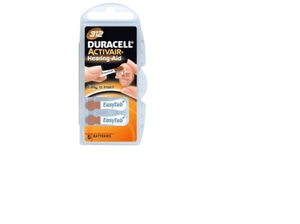 Duracell kuulokojeen paristo PR41 6 kpl.
