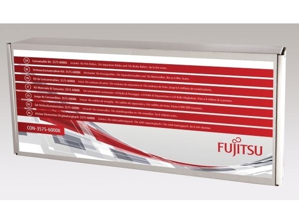 Fujitsu Consumable Kit: 3575-6000K - Förbrukningsartiklar för skanner - för fi-6400, 6800