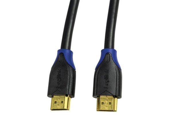 LogiLink CH0064, 5 m, HDMI-tyyppi A (vakio), HDMI-tyyppi A (vakio), 4096 x 2160 pikseliä, 3D, Musta