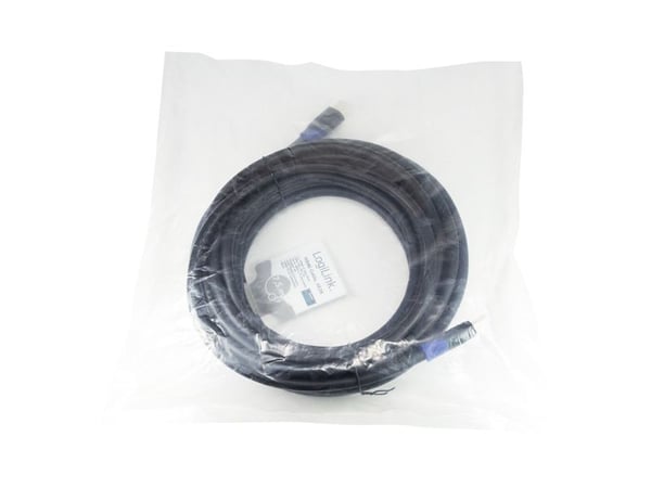 LogiLink CH0065, 7,5 m, HDMI-tyyppi A (vakio), HDMI-tyyppi A (vakio), 4096 x 2160 pikseliä, 3D, Musta