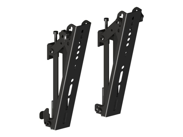 Multibrackets M Pro Vesa 200mm - Monteringsutstyr (2 vippearmer) - stål - svart