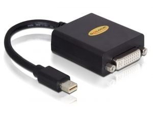 Delock - DVI-kabel - Mini DisplayPort (hann) til DVI-I (hunn) - 18 cm