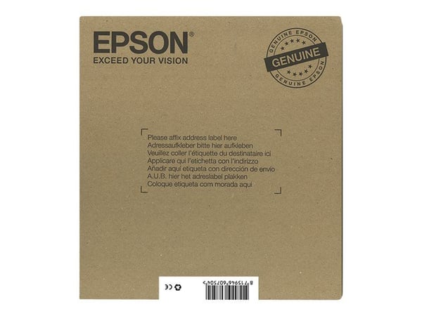 Epson 16 Multipack Easy Mail Packaging - 4 pakker - svart, gul, cyan, magenta - original - eske - blekkpatron - for WorkForce WF-2010, 2510, 2520, ...