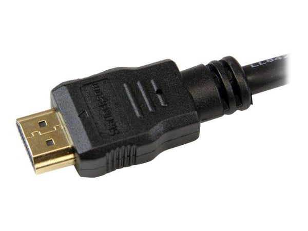 Startech 0.3m 1ft Short High Speed HDMI Cable - Ultra HD 4k x 2k HDMI Cable - HDMI M/M - 30cm HDMI 1.4 Cable - Audio/Video Gold-Plated (HDMM30CM) -...