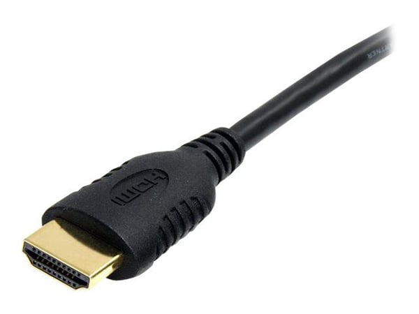 Startech.com High Speed High Speed HDMI-kabel med Ethernet - HDMI til HDMI Mini - Hann/Hann - Video/Audio/Nettverkskabel - HDMI - 30 AWG - HDMI, 19...