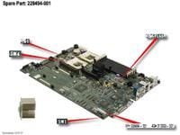 HPE - Hovedkort - 2 Støttede CPU-er - for TaskSmart C4000; ProLiant DL380 G2; StorageWorks NAS b2000