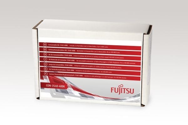 Fujitsu Consumable Kit: 3540-400K - Förbrukningsartiklar för skanner - för fi-6130, 6130Z, 6140, 6140Z, 6230, 6230Z, 6230ZLA, 6240, 6240Z