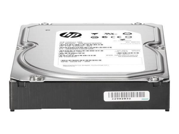 HPE Midline - Harddisk - 2 TB - intern - 3.5" LFF - SATA 6Gb/s - 7200 rpm
