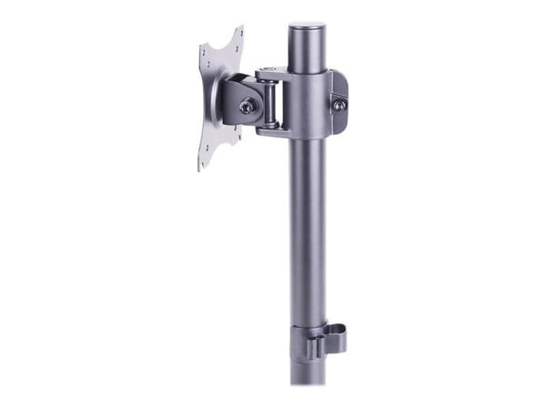Multibrackets M Deskmount Basic Single - Monteringssett (skrivebordsmontering) - for LCD-skjerm - stål, høyverdig aluminium - svart - skjermstørrel...
