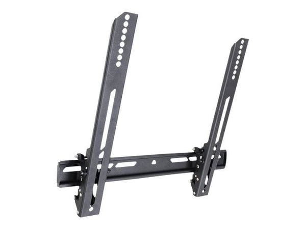 Multibrackets M Universal Wallmount Tilt Air Medium - Monteringssats (lutningsbart väggfäste) - för platt panel - svart - skärmstorlek: 32"-42" - m...