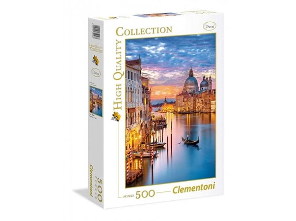 Clementoni High Quality Collection - Lighting Venice - puslespill - 500 deler