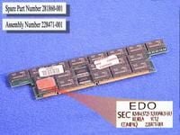 HP SP/CQ Memory 256MB 60ns EDO, 0,25 GB, 1 x 0.25 GB, EDO DRAM