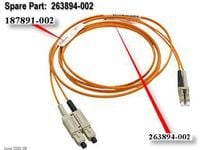 Optisk kabel LC-SC 2 m OM5