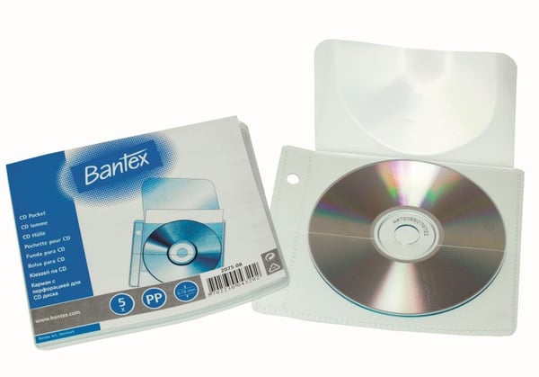 CD lomme klar t/1stk 130x150mm 2075 5stk/pk - (5 stk.)