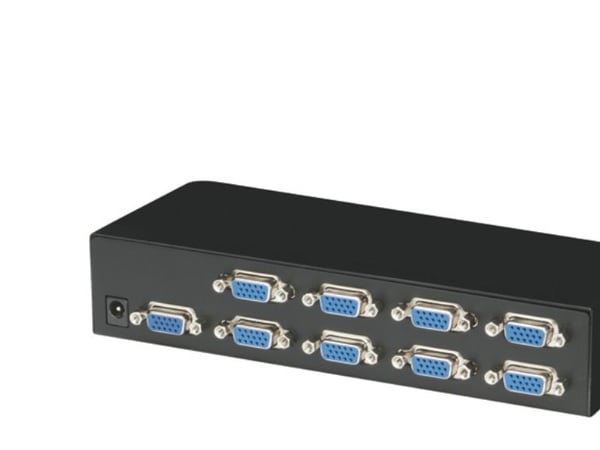 Black Box Compact VGA Video Splitter - Videosplitter - 8 x VGA - stasjonær