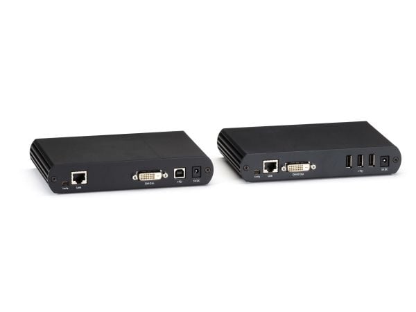 Black Box ACU1500A-R3, Lähetin & vastaanotin, Langallinen, 100 m, Cat5, Cat6, Cat7, DVI-D, USB