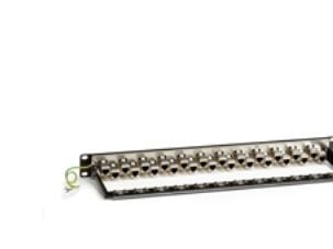 Black Box CAT6a - Koblingspanel - CAT 6a - 1U - 19" - 24 porter - TAA-samsvar