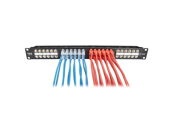 Black Box CAT6A 6m, 6 m, Cat6a, U/UTP (UTP), RJ-45, RJ-45, Blå