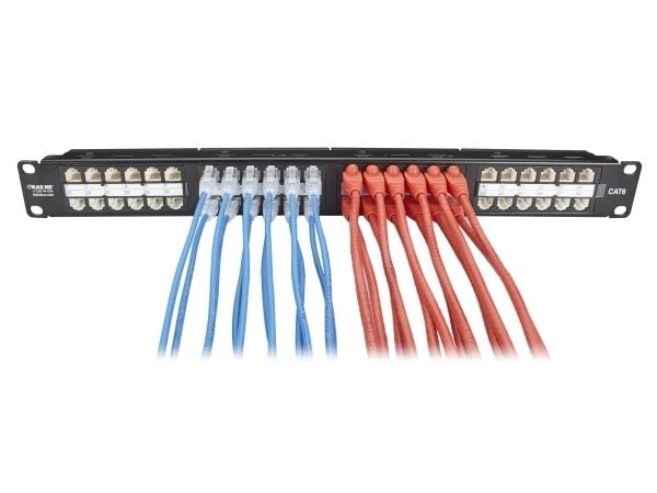 Black Box C6PC28-BL-12, 3,6 m, Cat6, RJ-45, RJ-45, Blå