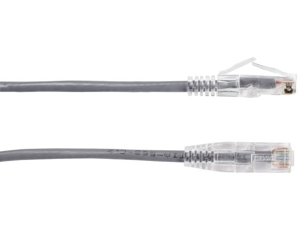 Black Box CAT6 0.6m, 0,6 m, Cat6, U/UTP (UTP), RJ-45, RJ-45, Harmaa
