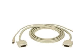 Black Box EHN900024U-0006, 1,8 m, USB, DVI-I, Valkoinen, Uros/uros, ServSwitch