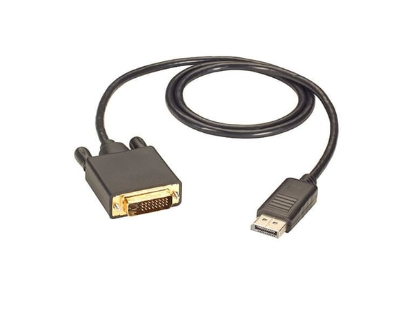 Black Box - DisplayPort-kabel - DisplayPort (hann) til DVI-D (hann) - 1.83 m - tommelskruer - svart
