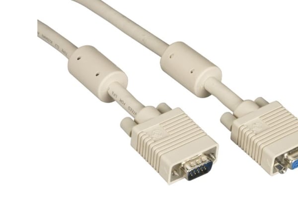 Black Box VGA/VGA, 3ft, 0,9 m, VGA (D-Sub), VGA (D-Sub), Beige, Uros/naaras