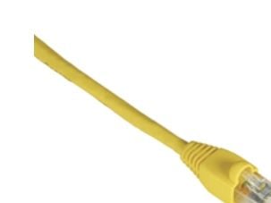Black Box GigaTrue 550 - Koblingskabel - RJ-45 (hann) til RJ-45 (hann) - 7.6 m - CAT 6 - med støvel, uten hindringer, flertrådet - gul