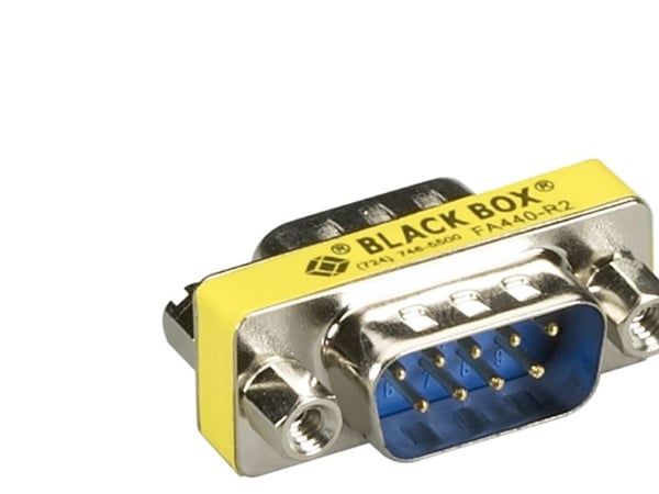 Black Box - Hann-hunnveksler - DB-9 (hann) til DB-9 (hann)