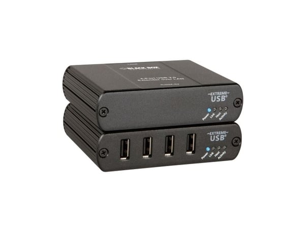 Black Box IC408A-R2, Verkkolähetin, 100 m, 480 Mbit/s, 10,100,1000 Mbit/s, 10/100/1000Base-T(X), Musta
