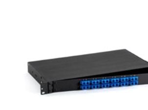 Black Box JPM375A-R2, SC, Sort, Stål, Rackmontering, 1U, 432 mm