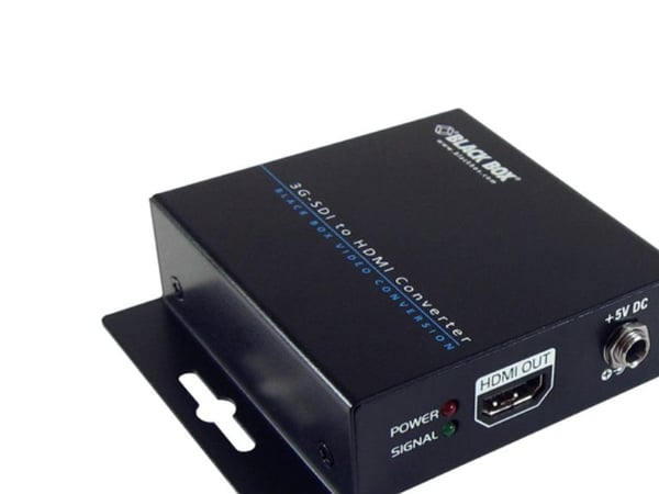 Black Box 3G-SDI/HD-SDI to HDMI Converter - Videokonverter - HD-SDI, 3G-SDI, SD-SDI - HDMI - TAA-samsvar