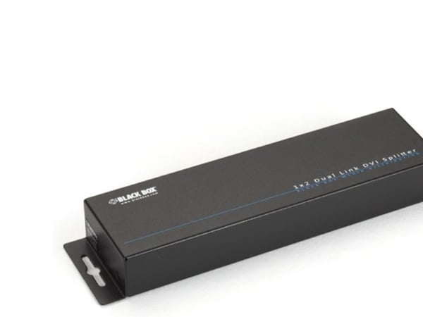 Black Box Dual-Link DVI-D Splitter, 1 x 2 - Videosplitter - stasjonær - TAA-samsvar