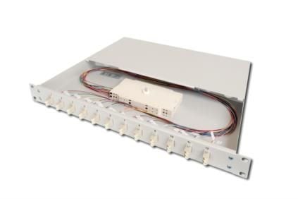 DIGITUS DN-96331/9 - Spleiseboks for fiberoptikk - 1U - 19"