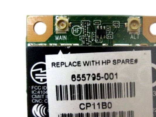 HP 655795-001, Sisäinen, Langaton, Mini PCI Express, WLAN, 300 Mbit/s
