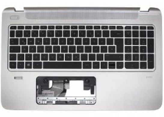 HP 763578-031, Kabinett + tastatur, UK Engelsk, Bakgrunnsbelyst tastatur, HP, Envy 15-kxxx