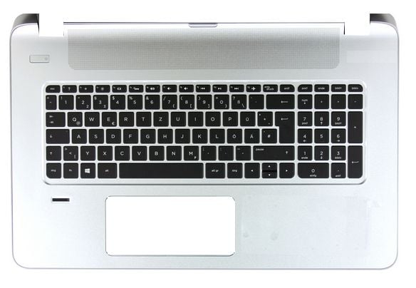 HP 763935-071, Kabinett + tastatur, Spansk, Bakgrunnsbelyst tastatur, HP, Envy 17-k