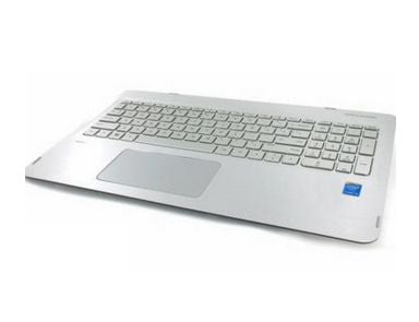 HP 807526-051, Kabinett + tastatur, Fransk, Bakgrunnsbelyst tastatur, HP, Envy x360 15