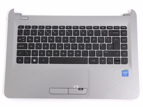HP 813915-051, Kabinett + tastatur, Fransk, HP, 14-ac