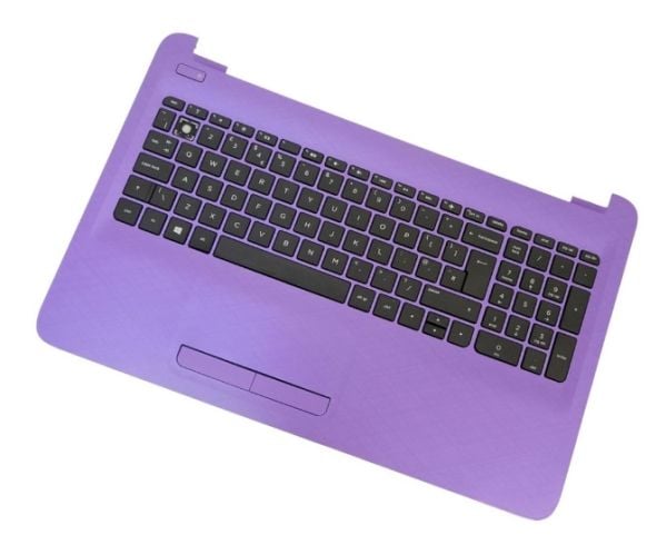 HP 813977-031, Underhölje + tangentbord, Engelska (Storbritannien), HP, Pavilion 15-ac, 15-af