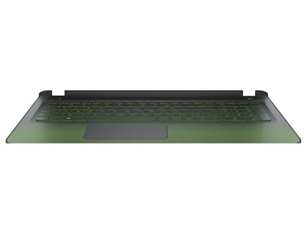 HP 832805-131, Kabinett + tastatur, Portugisisk, Bakgrunnsbelyst tastatur, HP, Pavilion Gaming 15-ak