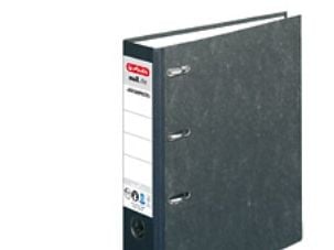 Herlitz 5190806, A4, Kartong, Svart, Hvit