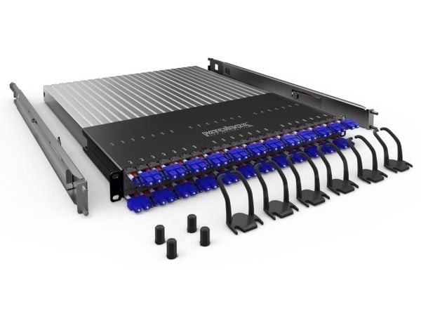 PATCHBOX PLUS+ SYSTEM OS2 LC-SC - Rack-kabelføringssett - 1U - 19"