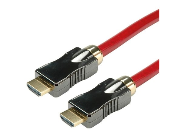 ROLINE 11.04.5903, 3 m, HDMI Type A (Standard), HDMI Type A (Standard), 7680 x 4320 piksler, Rød