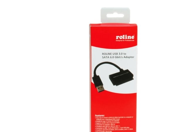 ROLINE 12.02.1043, USB Type-A, SATA, Svart, 5 Gbit/s, Windows 2000, Windows 8, Windows 8 Enterprise, Windows 8 Enterprise x64, Windows 8 Pro, Windo...